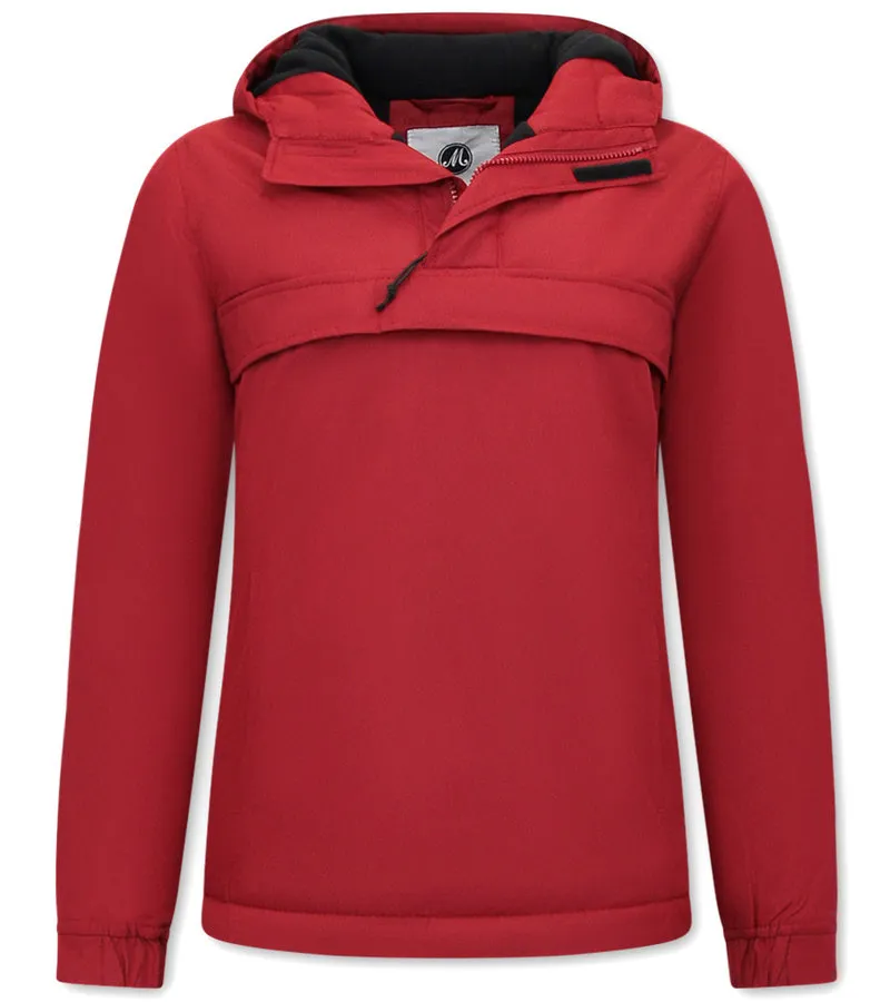 ANORAK CHAQUETONES MUJER  8692  ROJO